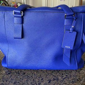 Tumi Reade Varek Tote- Cobalt Color